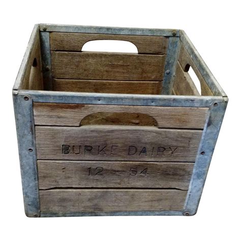 Vintage MILK CRATE 